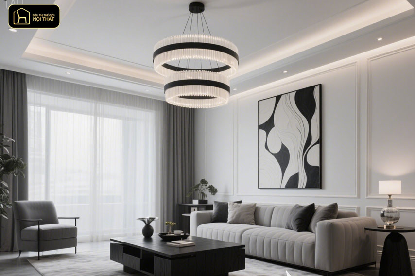 Sử dụng đèn trang trí nội thất