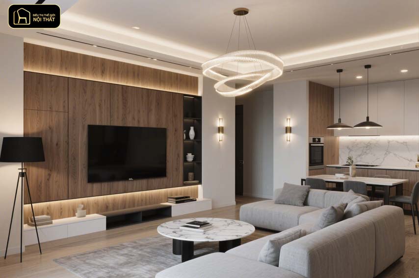 Sử dụng đèn trang trí nội thất