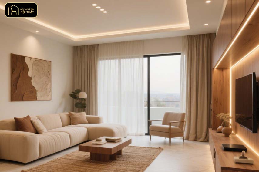 Sử dụng đèn trang trí nội thất