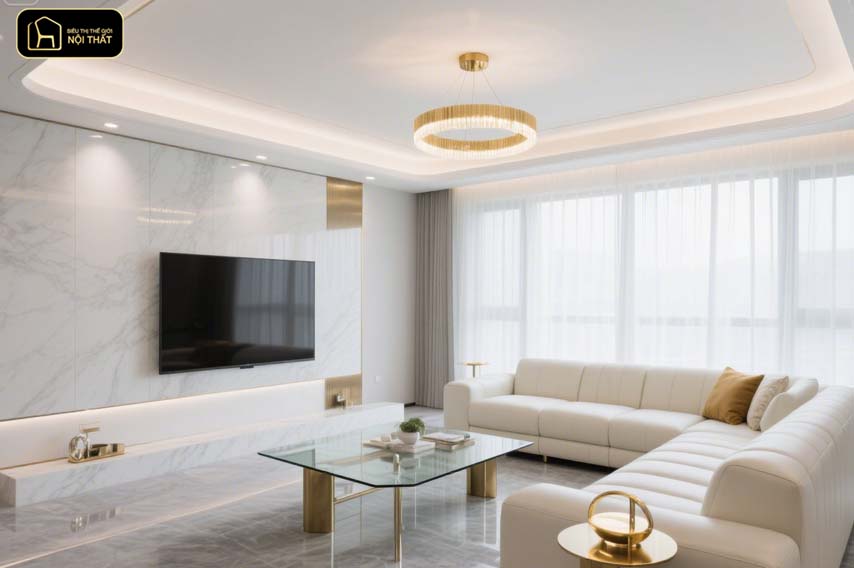 Sử dụng đèn trang trí nội thất