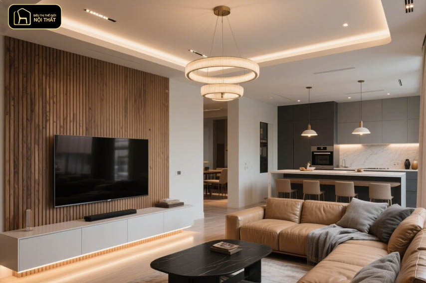 Sử dụng đèn trang trí nội thất