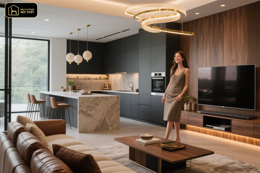 Sử dụng đèn trang trí nội thất