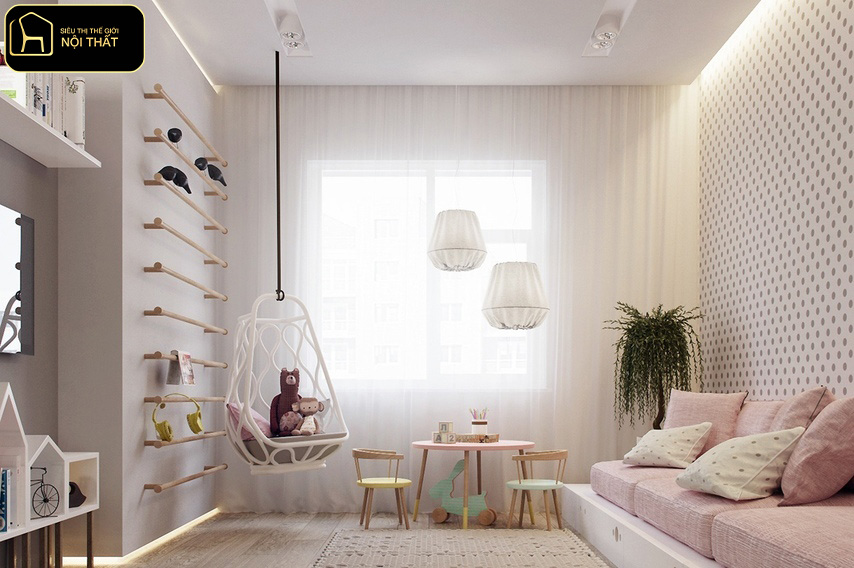 Phối màu nội thất đẹp