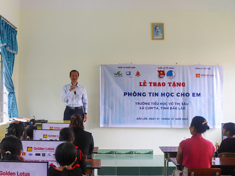 Siêu Thị Thế Giới Nội Thất đồng hành cùng giáo dục vùng cao
