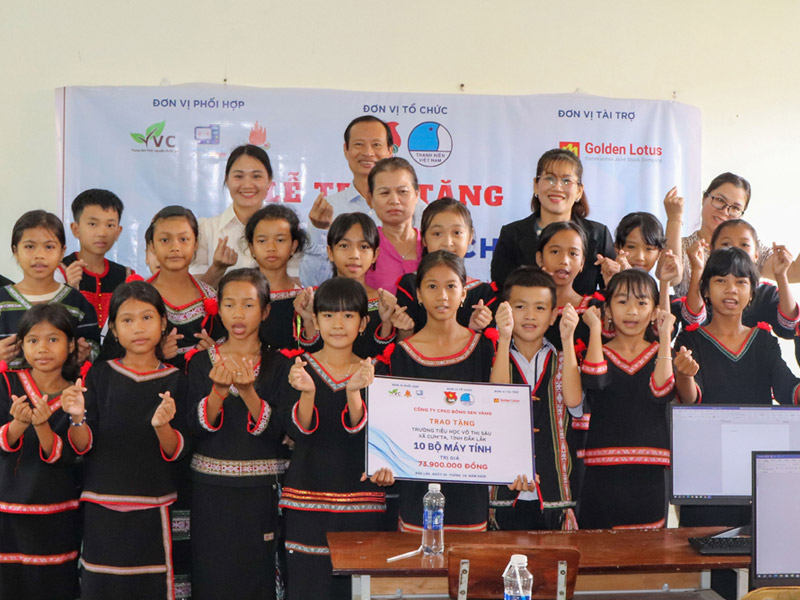 Siêu Thị Thế Giới Nội Thất đồng hành cùng giáo dục vùng cao