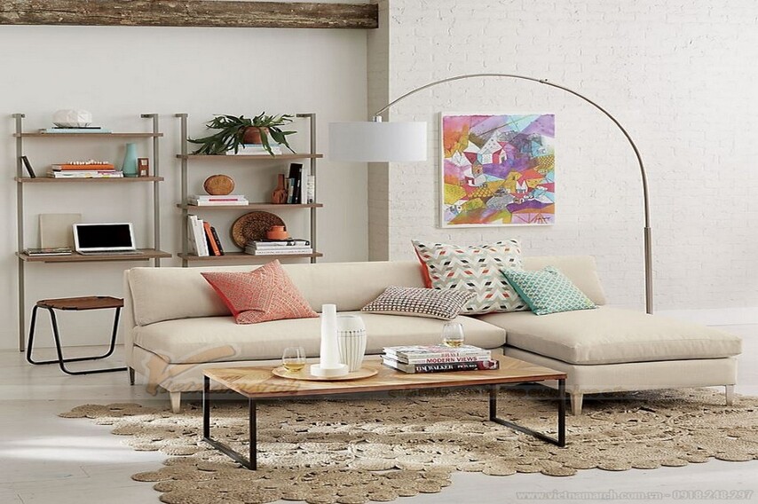 Sofa nhỏ cho phòng khách tiện nghi