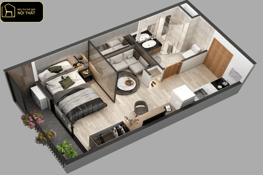 Thiết kế 3D nội thất