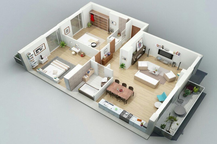 Thiết kế 3d nội thất