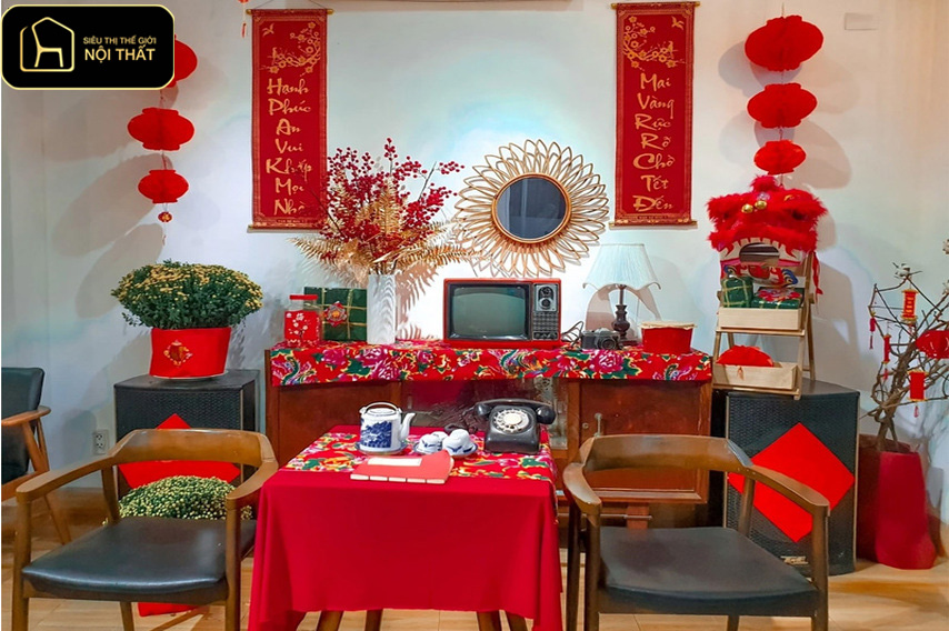 Trang trí nhà đón tết