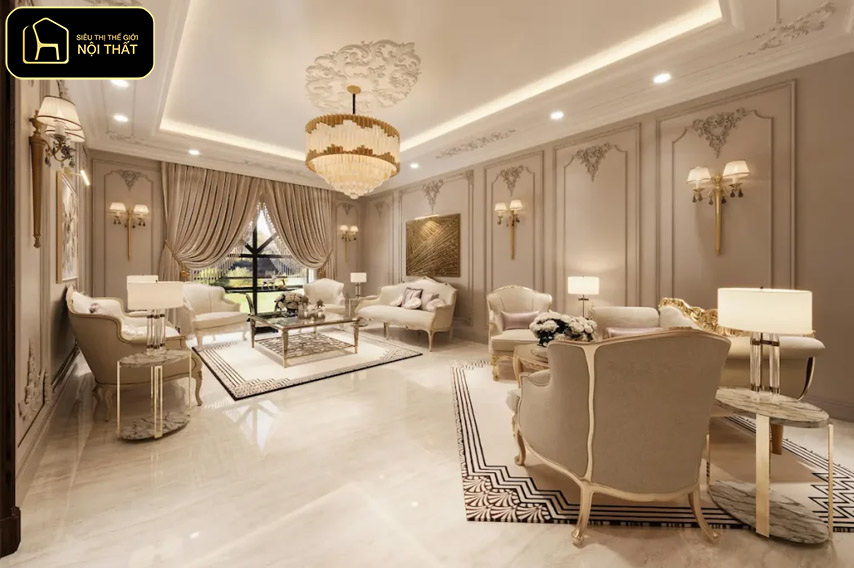 Các phong cách trang trí nhà cửa - Phong cách Tân cổ điển mang đến vẻ đẹp sang trọng thông qua sự kết hợp tinh tế giữa nét cổ điển và hiện đại.