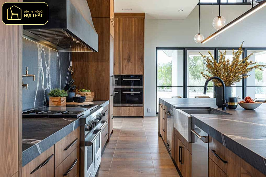 Cách hóa giải bếp đối diện cửa chính để tăng tài lộc
