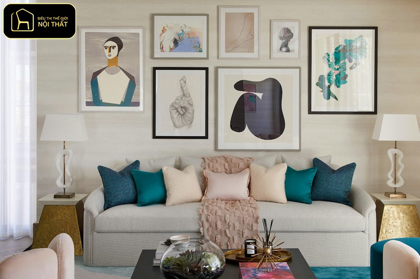 Decor tường phòng khách không chỉ giúp không gian trở nên đẹp mắt hơn mà còn thể hiện gu thẩm mỹ và cá tính của gia chủ.