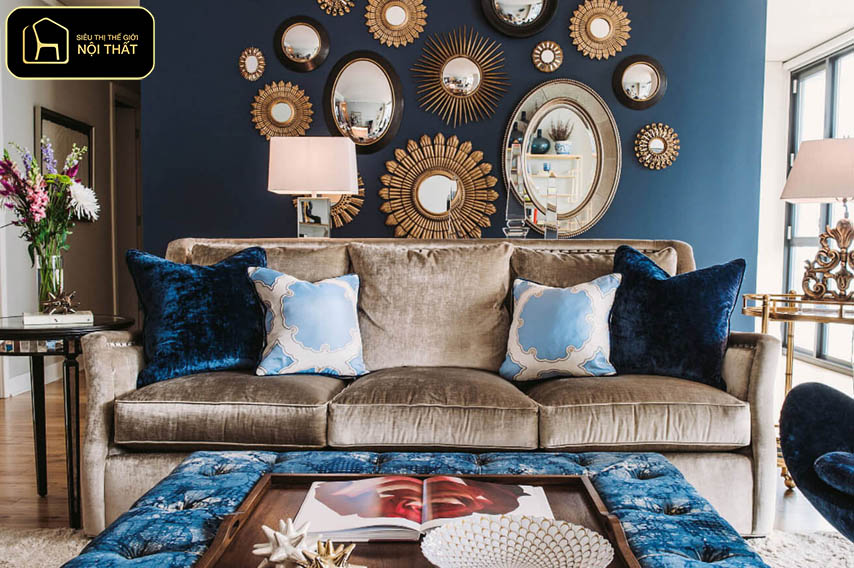 Decor tường phòng khách - Lựa chọn đúng phong cách decor tường giúp phòng khách hài hòa với nội thất và thể hiện rõ cá tính của gia chủ.