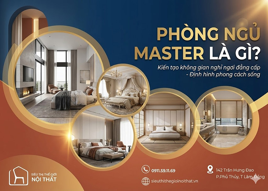 Phòng ngủ master là gì