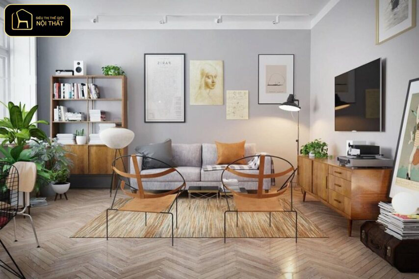 Trang trí nhà cửa theo phong cách vintage - Những món đồ có chút phai màu, mộc mạc hoặc mang dáng dấp thời xưa luôn tạo được cảm giác ấm áp và gần gũi.
