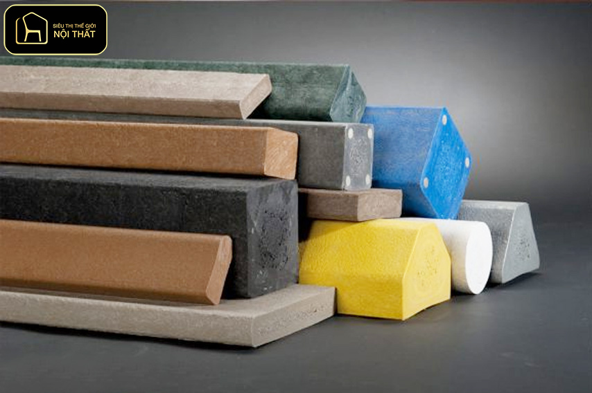 Vật liệu composite trong nội thất - Việc ứng dụng vật liệu composite trong thiết kế nội thất mang lại hiệu quả về mặt thẩm mỹ, tối ưu chi phí.