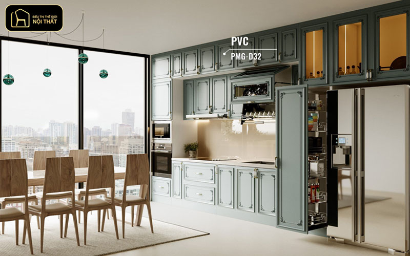 CÁNH TỦ BẾP PVC