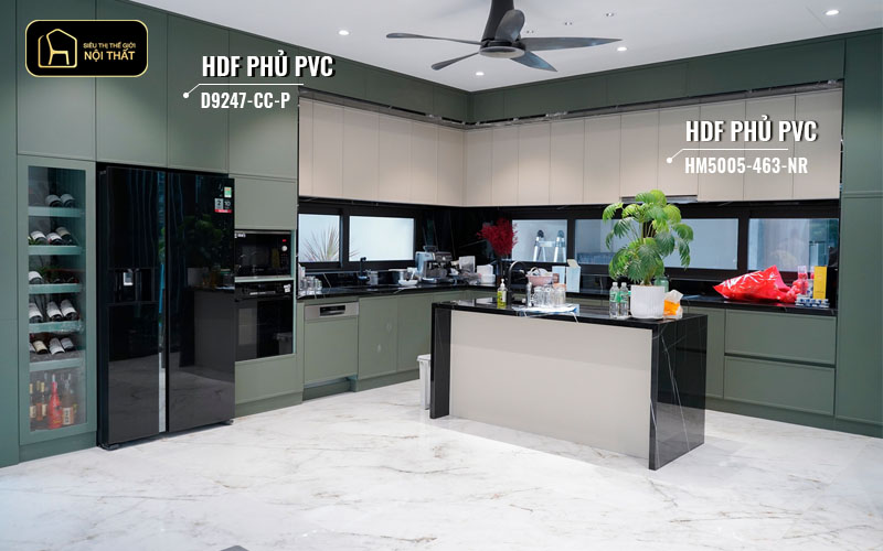 CÁNH TỦ BẾP PVC