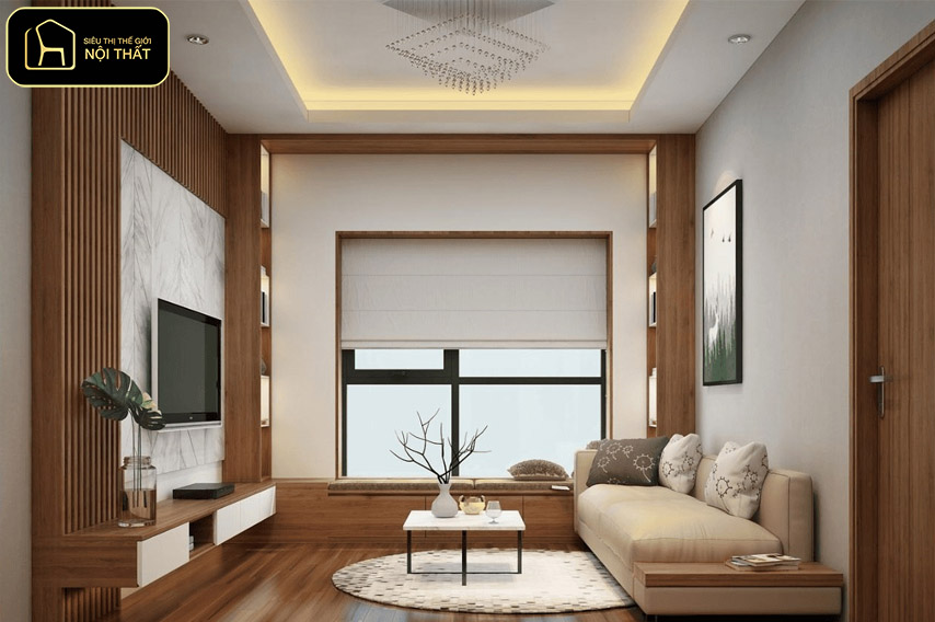 Sắp xếp nhà cửa theo phong thủy - Nên đặt ghế sofa lưng dựa vào tường