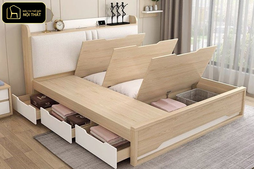 Nội thất thông minh với thiết kế linh hoạt, gấp gọn hoặc kéo trượt