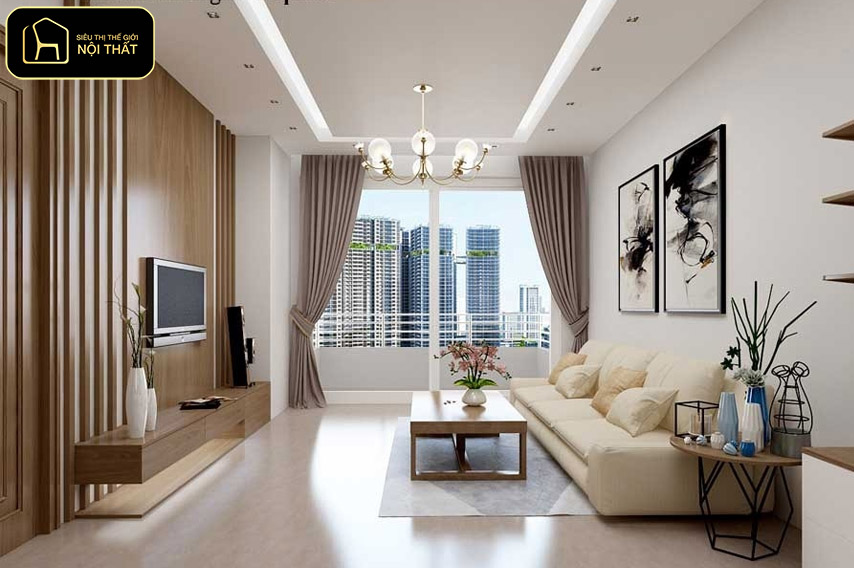 decor phòng khách - Hạn chế bố trí nội thất quá nhiều, nên giữ khoảng trống cho căn phòng