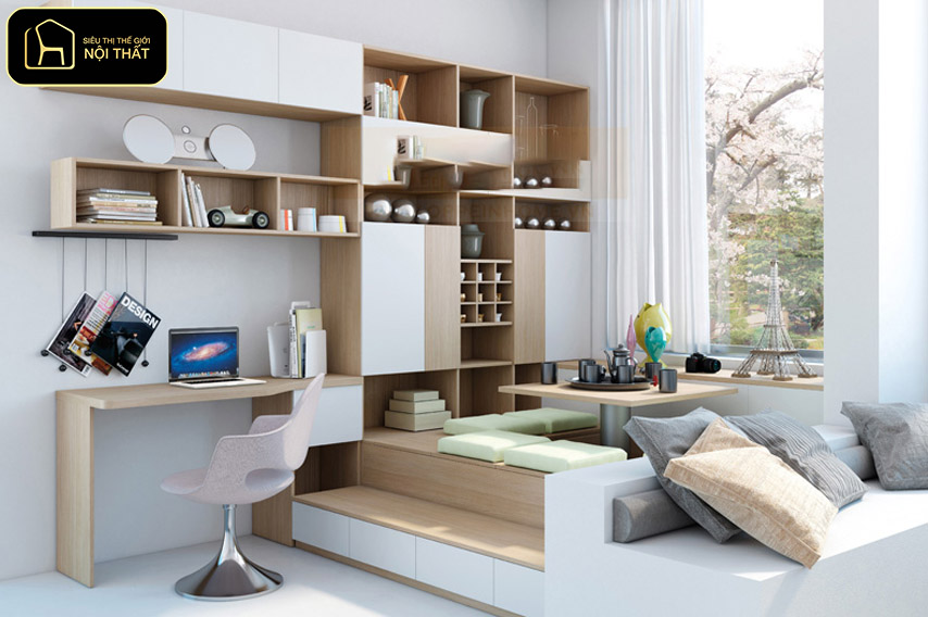 Nội thất thông minh giúp tăng công năng, giảm diện tích sử dụng