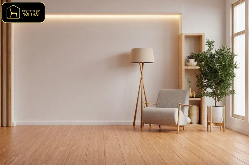 Thiết kế nội thất tối giản - Căn phòng trống trải tạo nên cảm giác thiếu sức sống