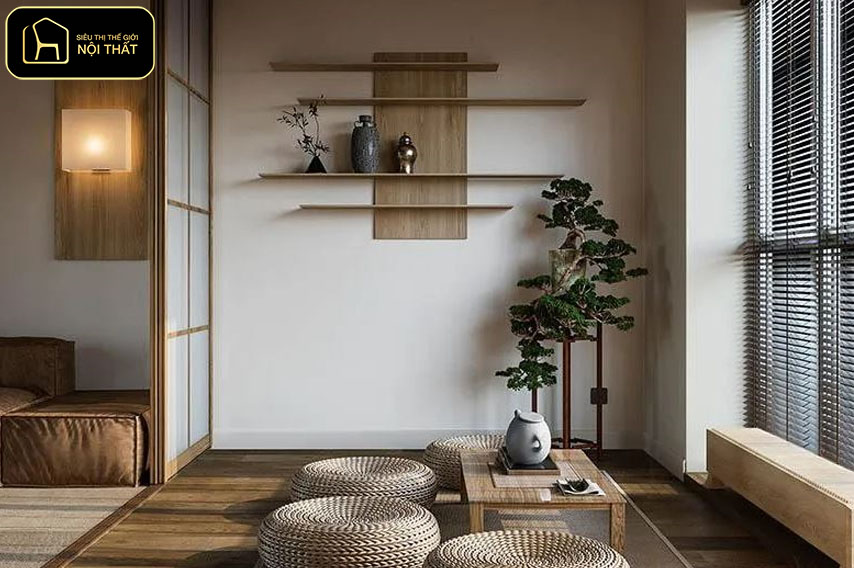Thiết kế nội thất tối giản - Sử dụng vật liệu bằng gỗ tre sẽ khiến không gian “có hồn” hơn