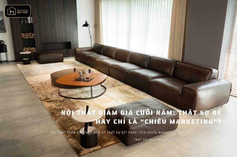 Nội thất giảm giá cuối năm