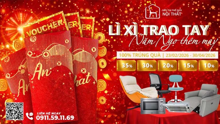 Lì xì trao tay - Năm Ngọ thêm may