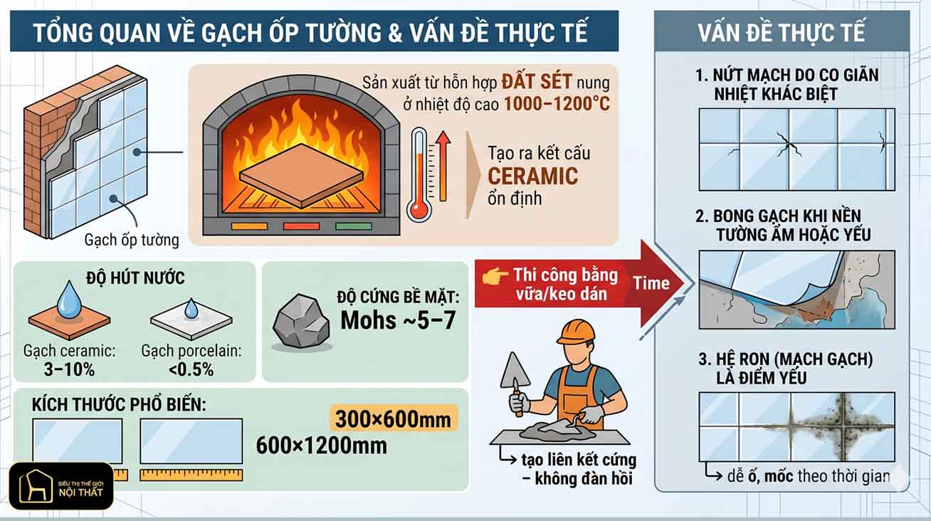 4 vật liệu ốp tường đang được chủ đầu tư săn đón năm 2026