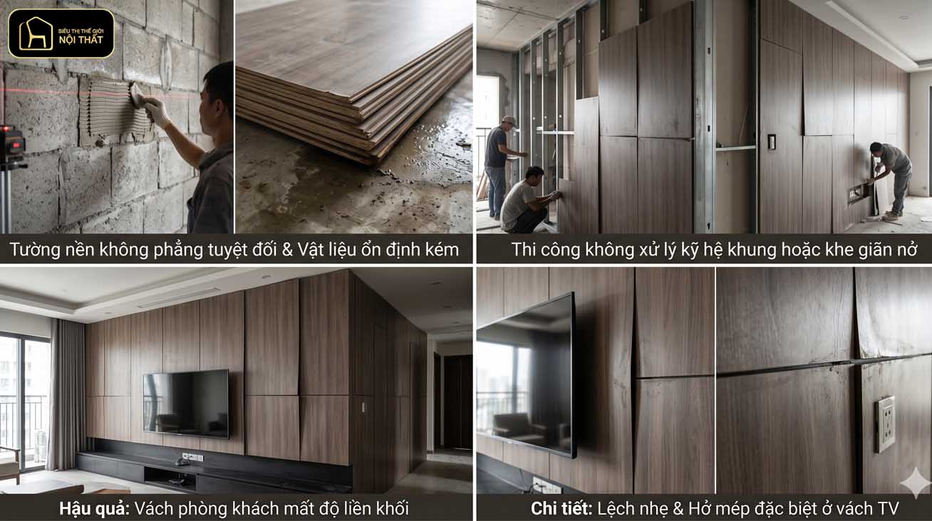4 vật liệu ốp tường đang được chủ đầu tư săn đón năm 2026