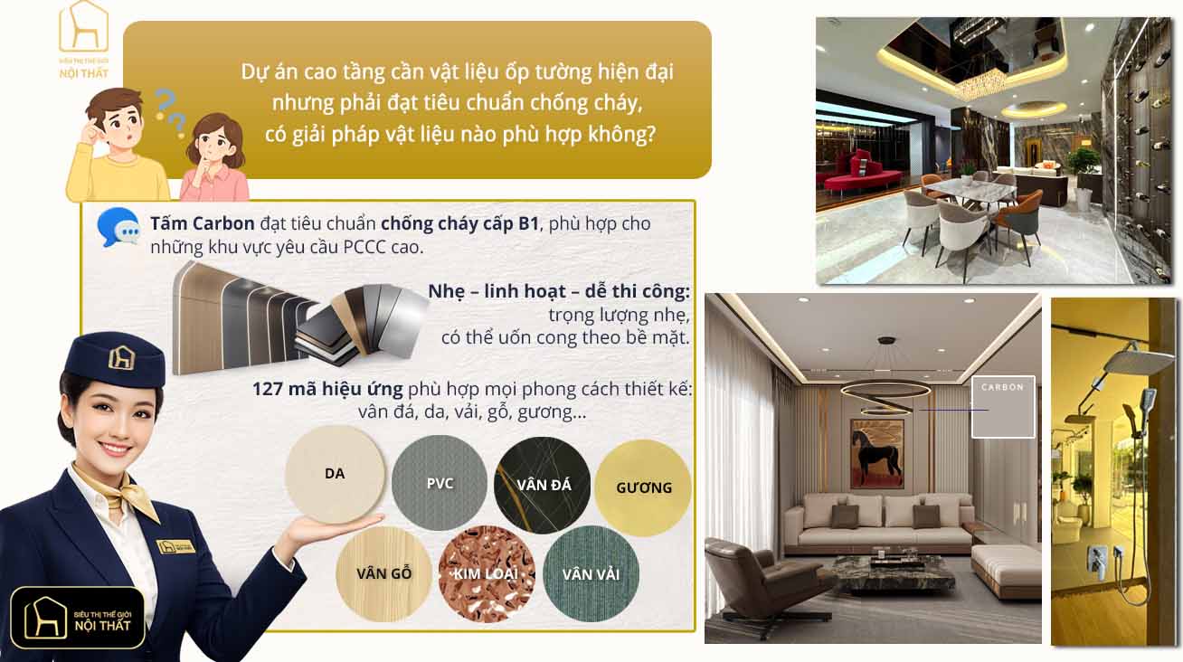 4 vật liệu ốp tường đang được chủ đầu tư săn đón năm 2026