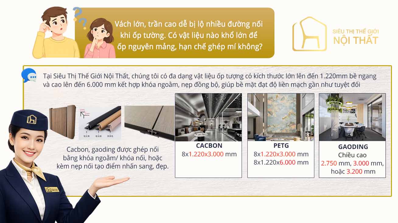 4 vật liệu ốp tường đang được chủ đầu tư săn đón năm 2026
