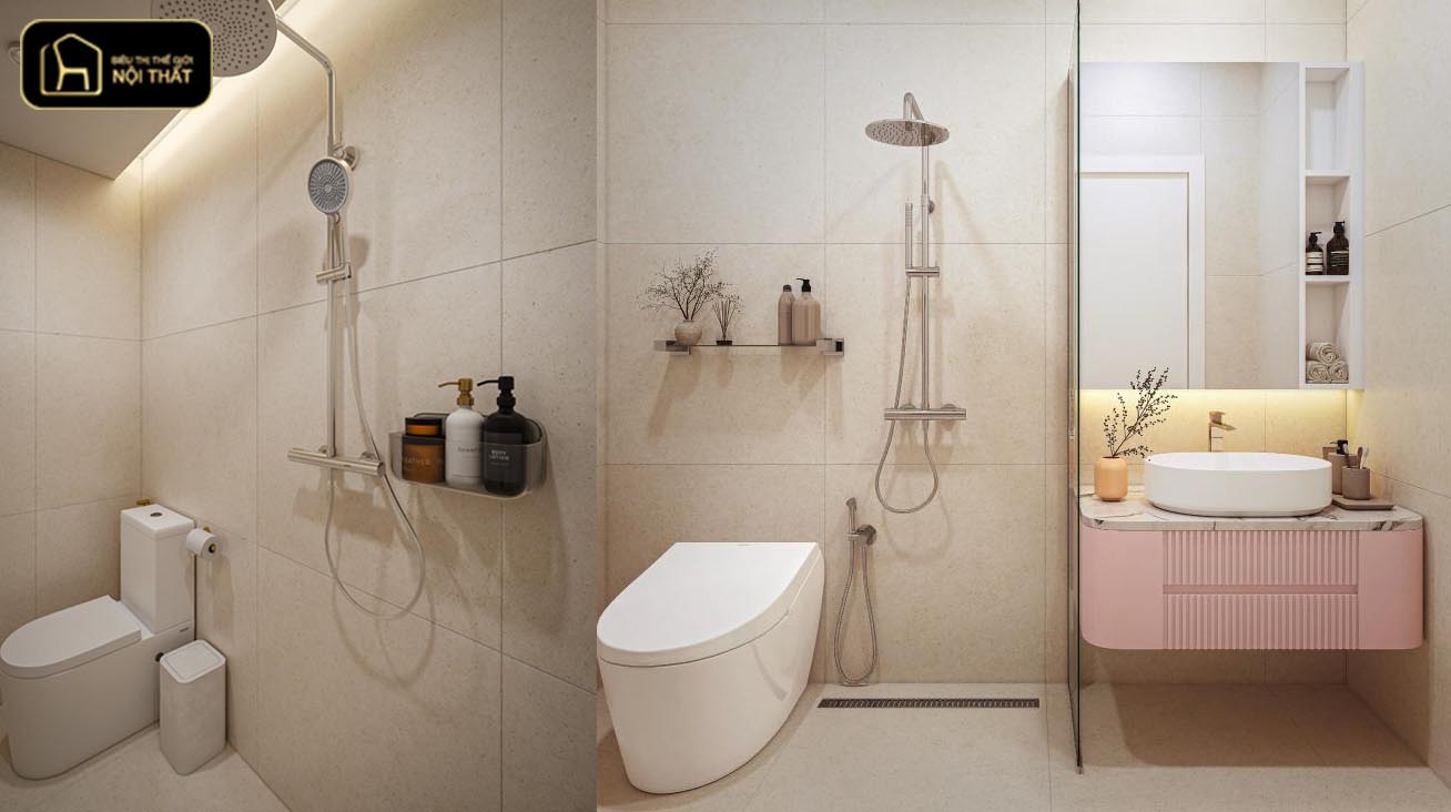 Nhà 1 trệt 1 lầu 3 phòng ngủ