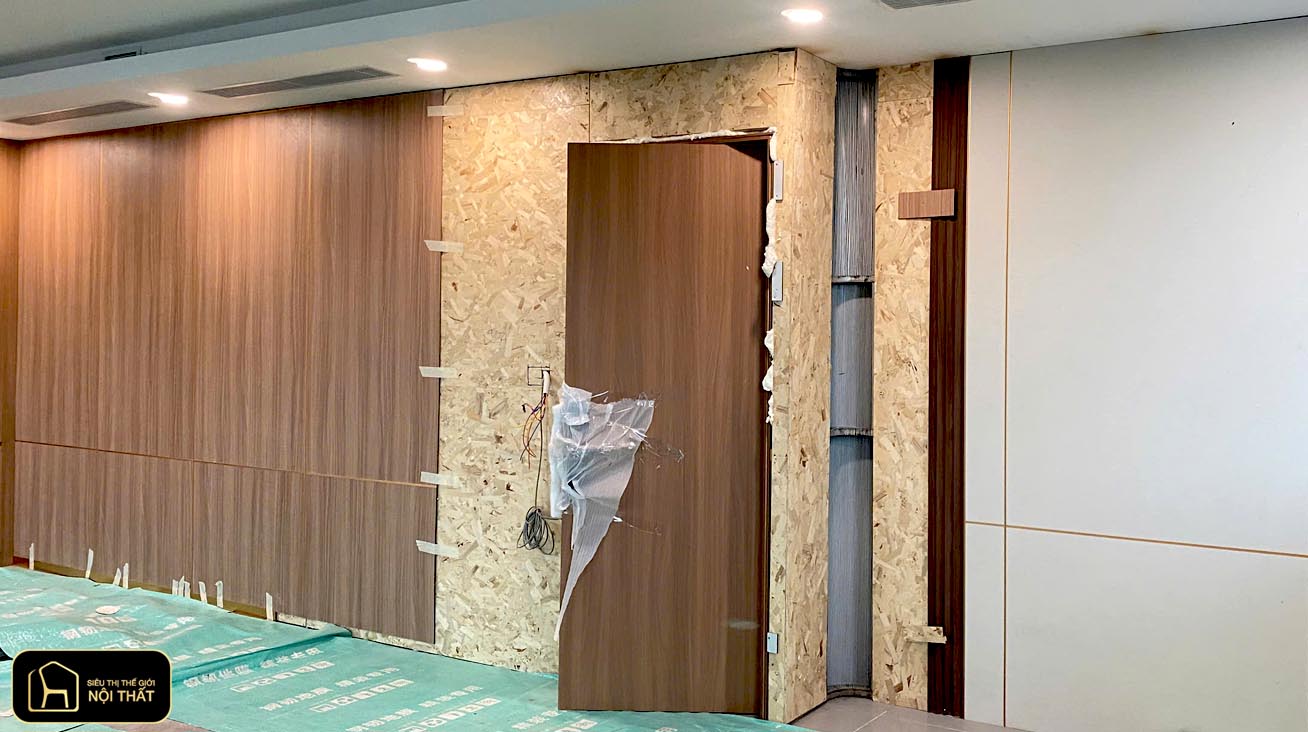 Thi công tấm osb làm khung xương