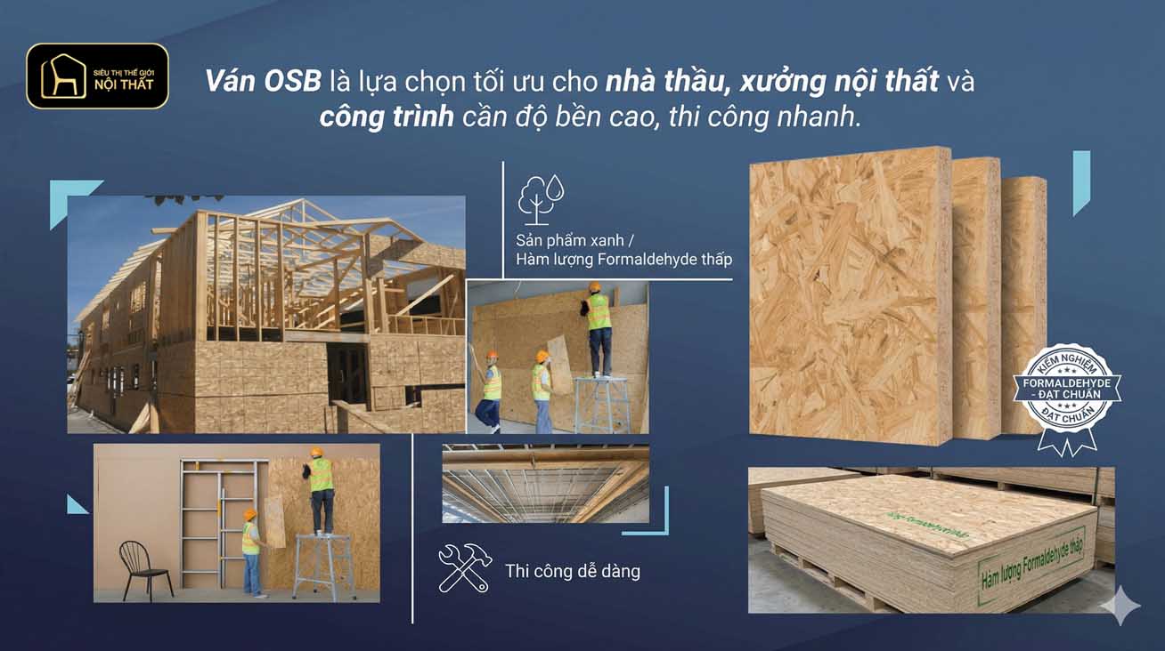 Ưu điểm OSB