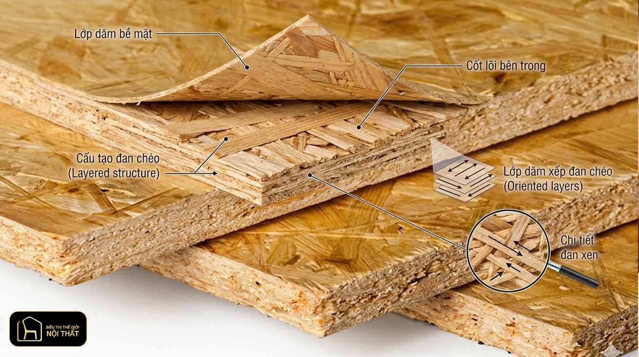 Cấu tạo Ván OSB