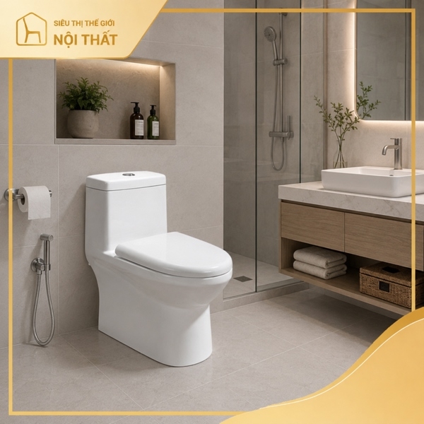 bồn cầu treo tường