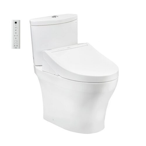 Bàn cầu hai khối kèm nắp rửa điện tử WASHLET dòng C5