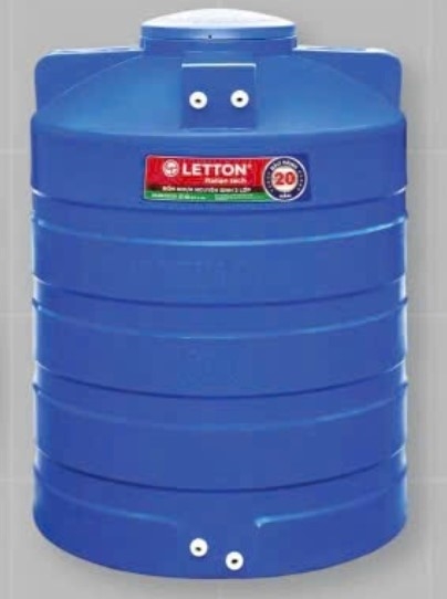Bồn nhựa 2000 Đứng LETTON (CT)