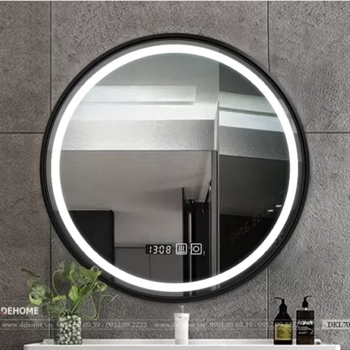 Gương Khung Kim Loại Đèn Led Nhà Tắm DKL70.5A