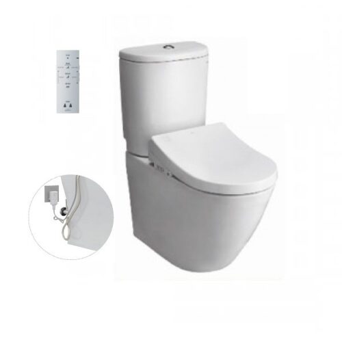 Bàn cầu hai khối, kèm nắp rửa điện tử WASHLET dòng S7
