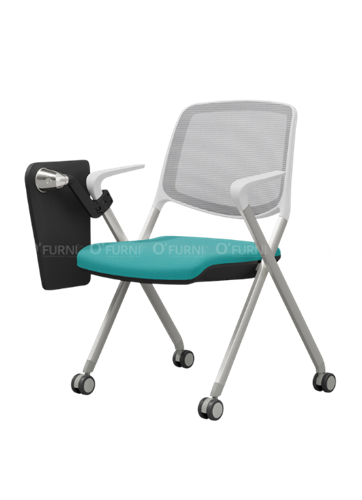 Ghế đào tạo có bàn, có bánh xe Renew 32W-4