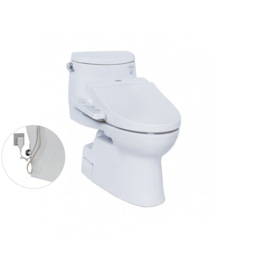 Bàn cầu một khối, kèm nắp rửa điện tử WASHLET dòng C2