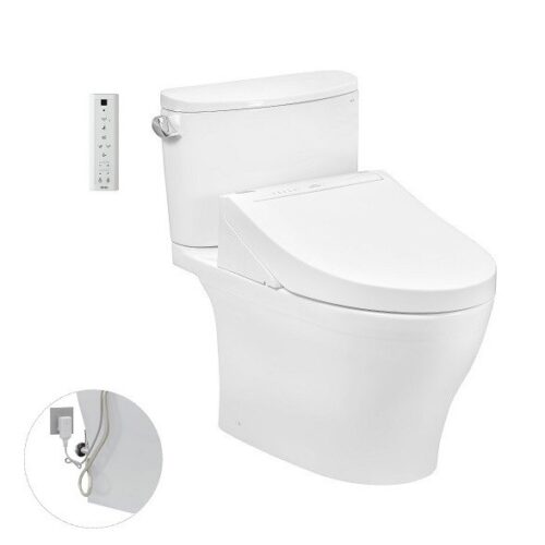 Bàn cầu hai khối kèm nắp rửa điện tử WASHLET dòng C5