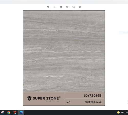 Gạch porcelain lát nền SOUL TRAVERTINE