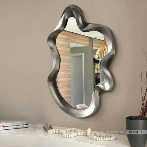 Gương Khung Gỗ Decor Treo Tường DG69CH