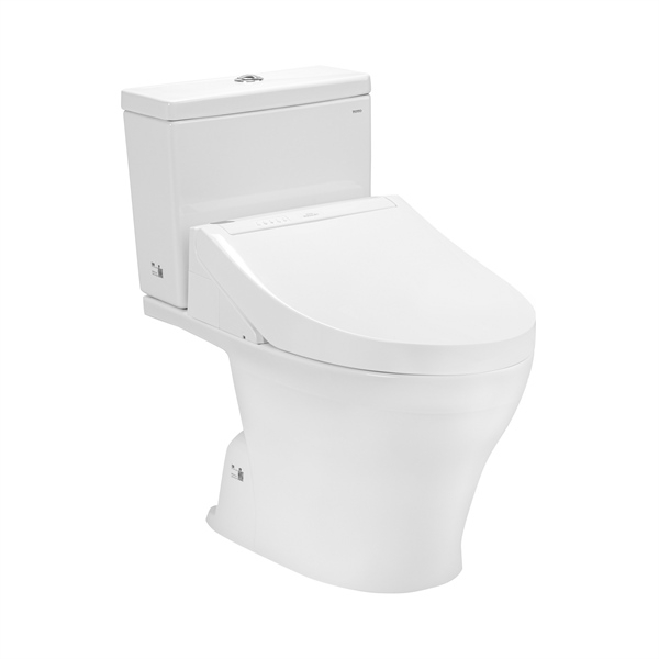Bàn cầu hai khối kèm nắp rửa điện tử WASHLET dòng C5