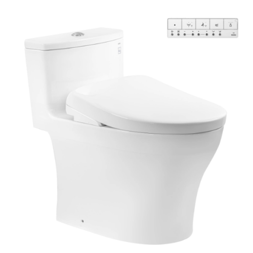 Bàn cầu 1 khối kèm nắp rửa điện tử WASHLET (loại giấu dây) dòng S7 - TCF47360GAA (220V)
